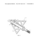 Rear-Deploying Mechanical Broadhead diagram and image