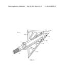 Rear-Deploying Mechanical Broadhead diagram and image