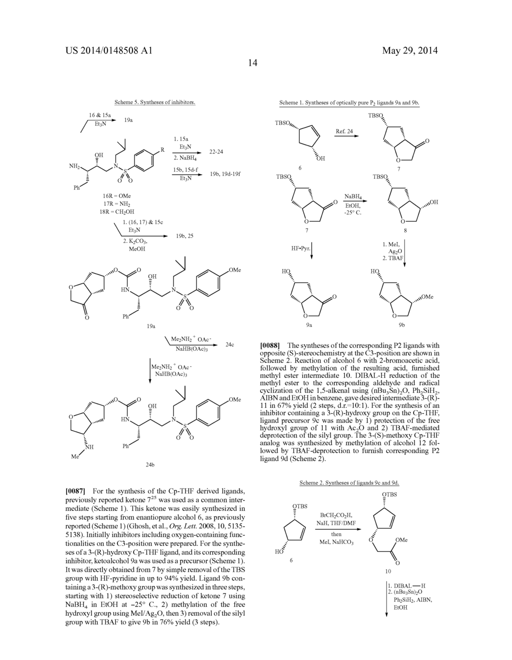 C-3 SUBSTITUTED BICYCLOOCTANE BASED HIV PROTEASE INHIBITORS - diagram, schematic, and image 15