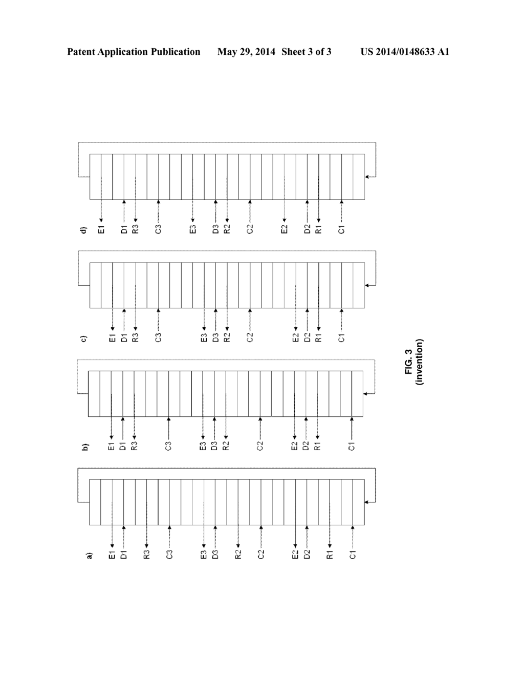 SIMULATED COUNTERCURRENT CHROMATOGRAPHIC SEPARATION PROCESS AND DEVICE     WITH LOW PRESSURE DROP AND HIGH NUMBER OF ZONES - diagram, schematic, and image 04