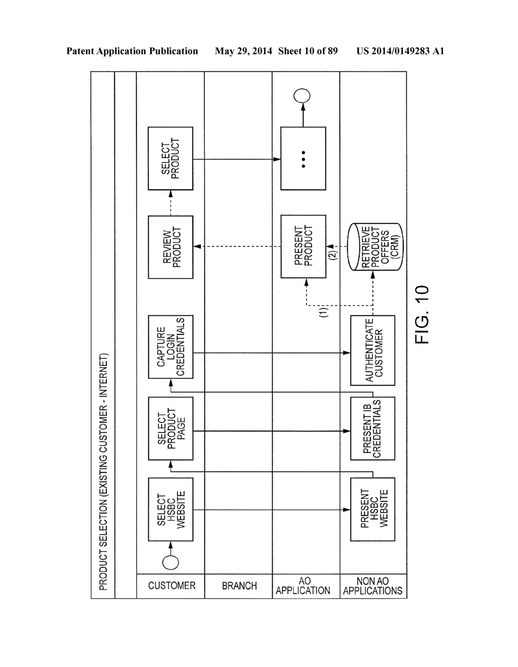 ACCOUNT OPENING COMPUTER SYSTEM ARCHITECTURE AND PROCESS FOR IMPLEMENTING     SAME - diagram, schematic, and image 11