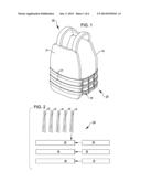 GARMENT WITH CARRYING SYSTEM diagram and image