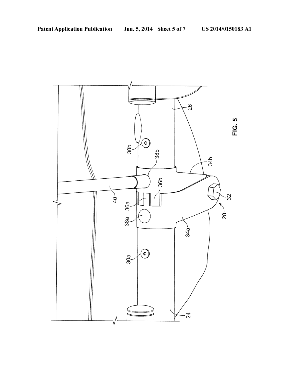 Portable Collapsible Field Hospital Bed - diagram, schematic, and image 06