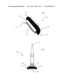 UPWARD AND RADIAL FLOOR CLEANING APPARATUS diagram and image