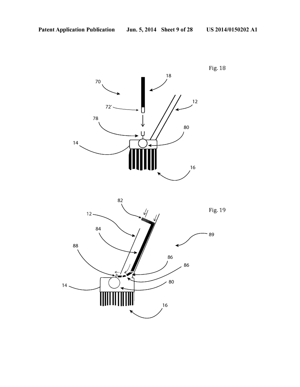 UPWARD AND RADIAL FLOOR CLEANING APPARATUS - diagram, schematic, and image 10