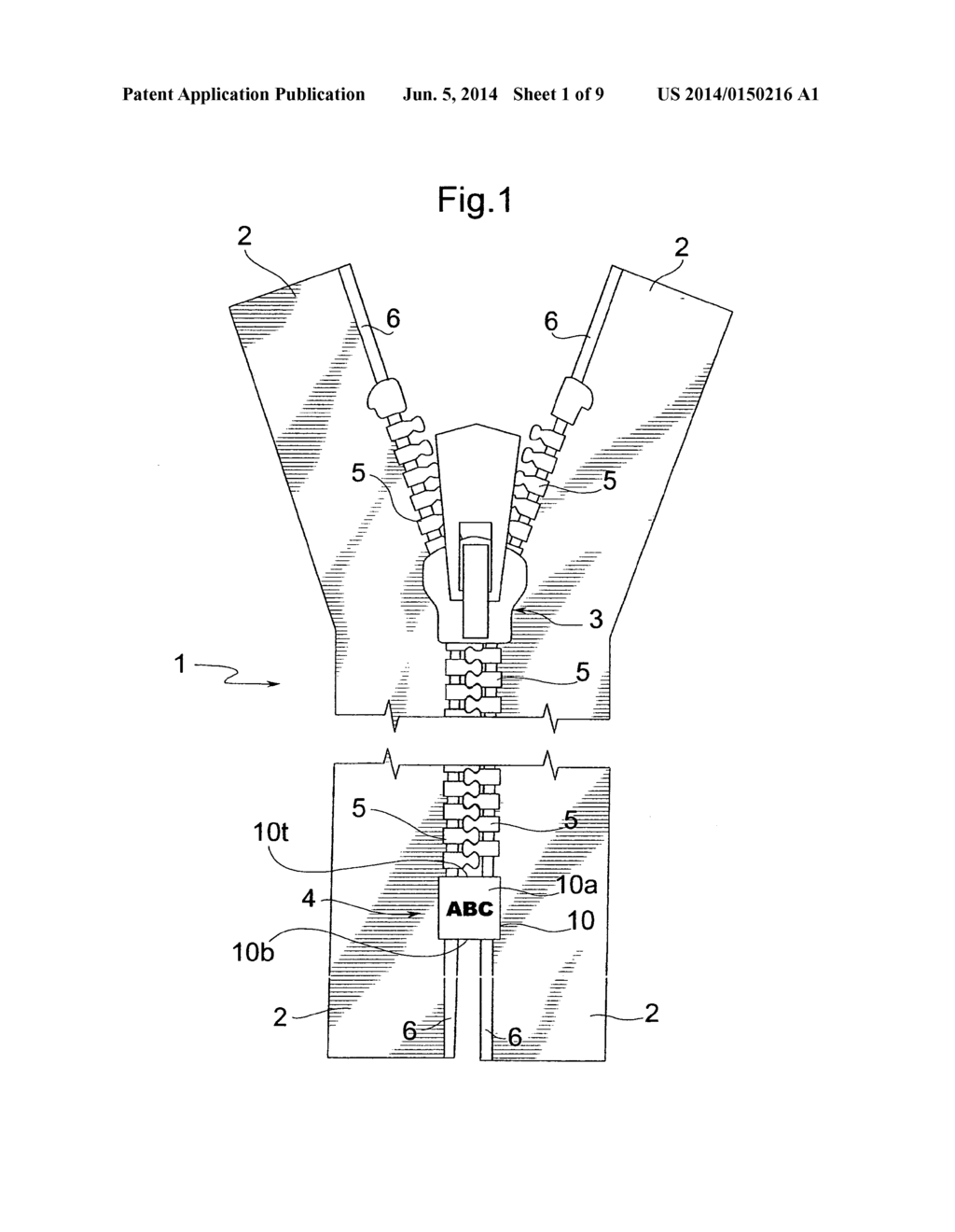 Stop for a Slide Fastener, and a Method for the Manufacture Thereof - diagram, schematic, and image 02