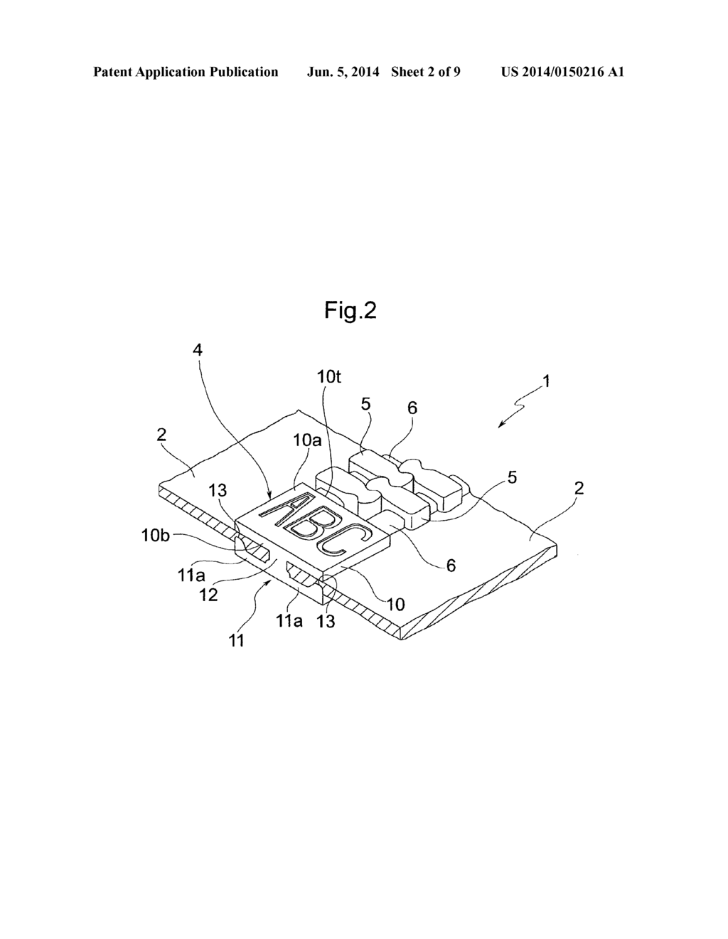 Stop for a Slide Fastener, and a Method for the Manufacture Thereof - diagram, schematic, and image 03