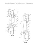 CLIPS FOR COUPLING DEVICES TO SUPPORT MEMBERS EXTENDING BETWEEN STRUCTURAL     MEMBERS diagram and image