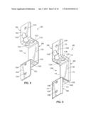 CLIPS FOR COUPLING DEVICES TO SUPPORT MEMBERS EXTENDING BETWEEN STRUCTURAL     MEMBERS diagram and image