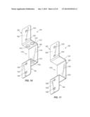 CLIPS FOR COUPLING DEVICES TO SUPPORT MEMBERS EXTENDING BETWEEN STRUCTURAL     MEMBERS diagram and image