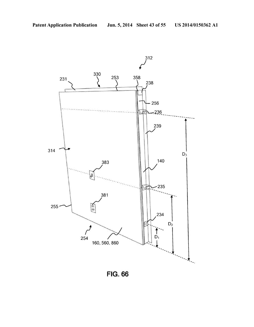 BUILDING PANELS AND METHOD OF FORMING BUILDING PANELS - diagram, schematic, and image 44