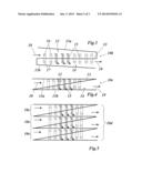 GAS TURBINE PART COMPRISING A NEAR WALL COOLING ARRANGEMENT diagram and image