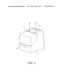 CHIP FOR MEASURING NUMBER OF MICROBE, AND APPARATUS FOR MEASURING NUMBER     OF MICROBE USING THE SAME diagram and image