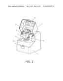 CHIP FOR MEASURING NUMBER OF MICROBE, AND APPARATUS FOR MEASURING NUMBER     OF MICROBE USING THE SAME diagram and image