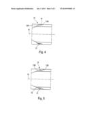 CONNECTING ELEMENT FOR A BODY MADE OF COMPOSITE MATERIAL OF A PIERCING     PROJECTILE diagram and image