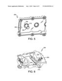 VALVE COVER WITH INTEGRATED SPARKPLUG TUBE diagram and image