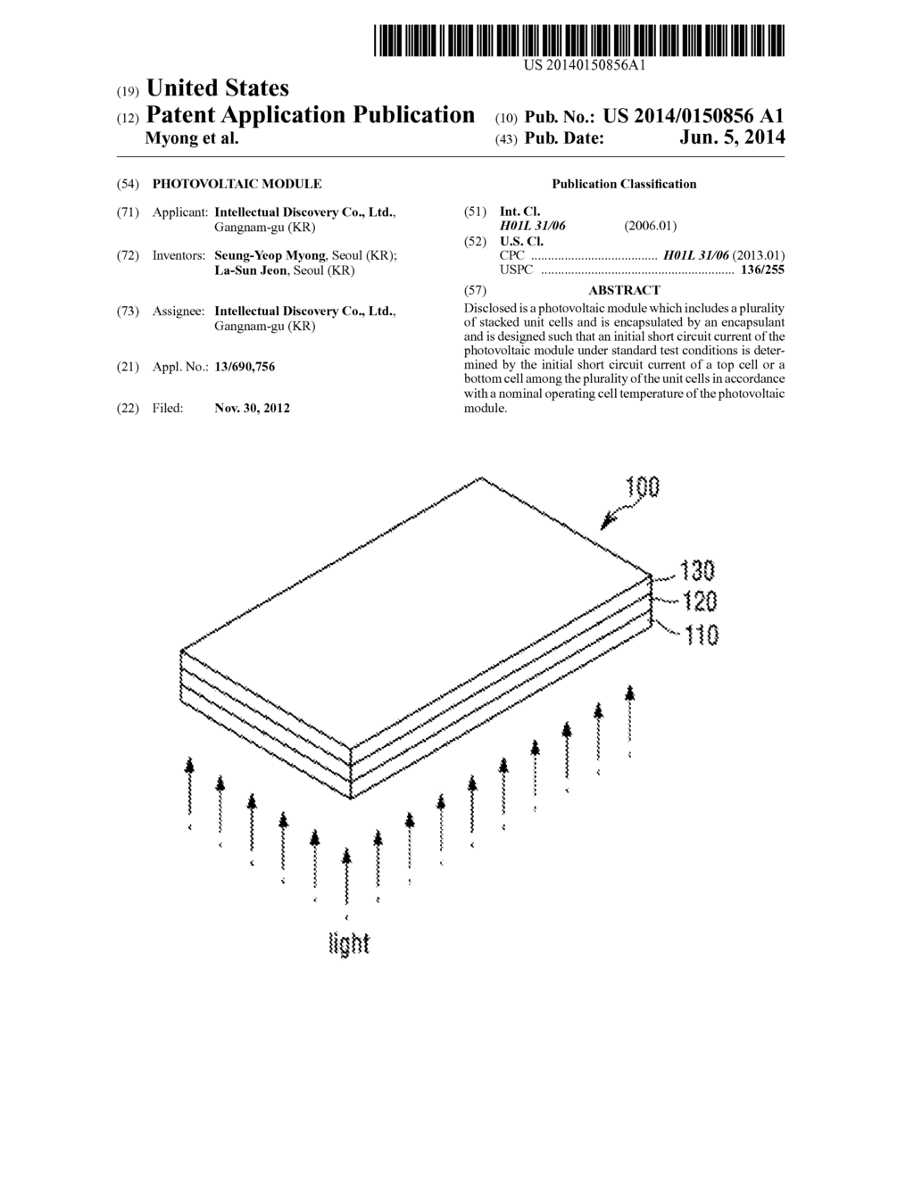 PHOTOVOLTAIC MODULE - diagram, schematic, and image 01