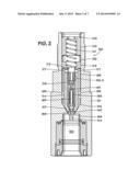 Hydraulic Coupling Member With Pressure-Relieving Poppet Valve diagram and image