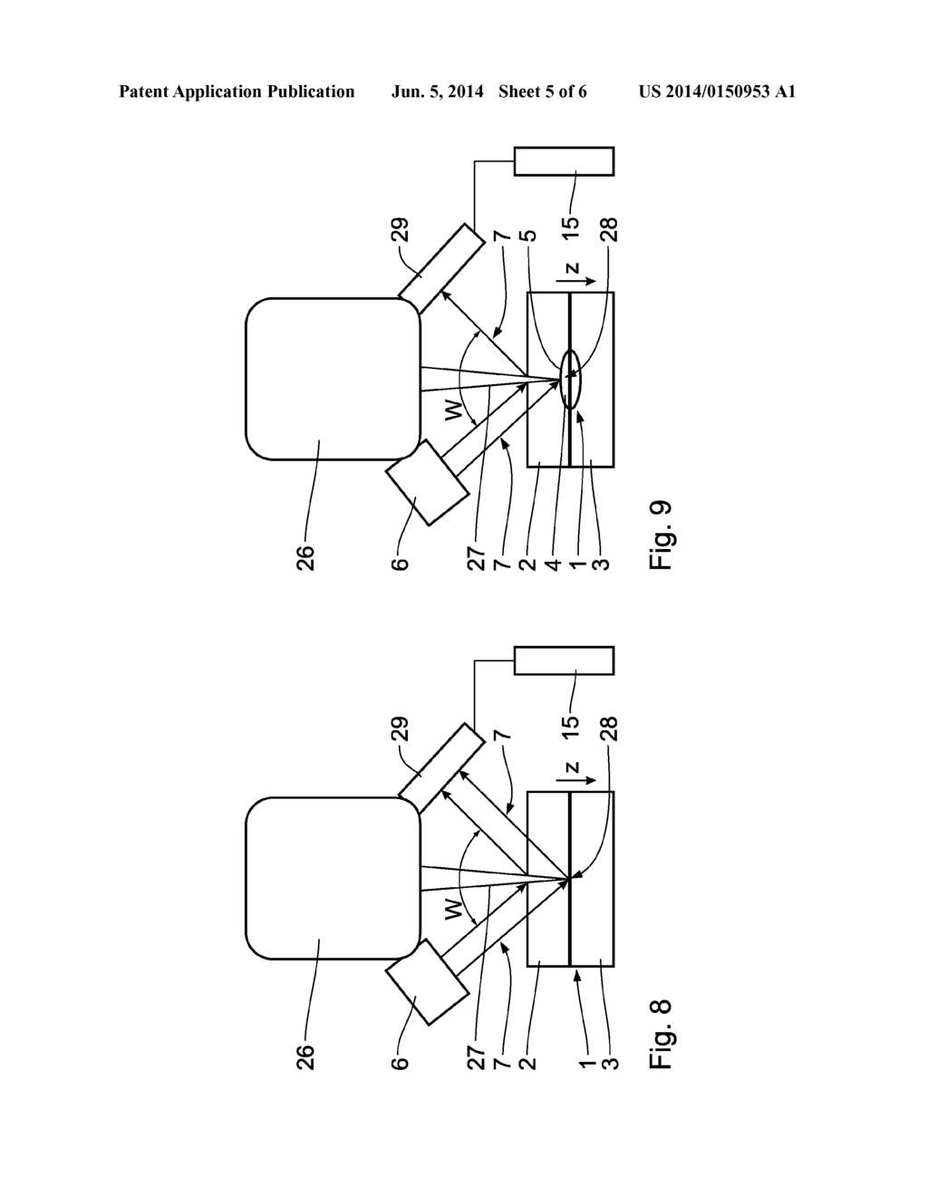 Device and method for performing and monitoring a plastic laser     transmission welding process - diagram, schematic, and image 06