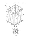 Method of Manufacturing Custom Sized Plastic Tote Having Intermediate     Sleeve diagram and image