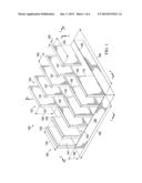 HEAT SINK WITH STAGGERED HEAT EXCHANGE ELEMENTS diagram and image