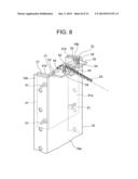 ELEVATOR SAFETY DEVICE AND ELEVATOR SAFETY DEVICE MOUNTING METHOD diagram and image