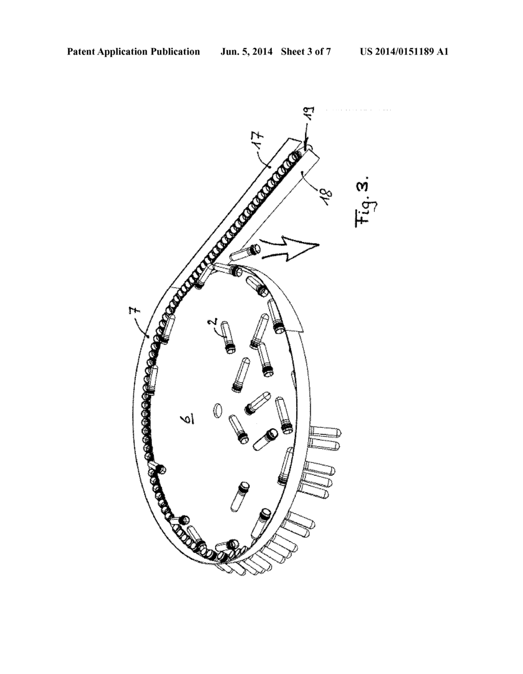 METHOD AND APPARATUS FOR TRANSPORTING ARTICLES TO A STATION - diagram, schematic, and image 04