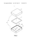 PAPER MADE BEARING PLATE CAPABLE OF SUPPORTING ELECTRICAL DEVICE AND     PACKAGING BOX THEREOF diagram and image