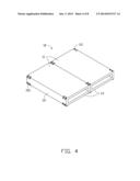 ENCLOSURE ASSEMBLY FOR RECEIVING DATA STORAGE DEVICE diagram and image