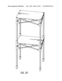 MODULAR FOLDING TABLE diagram and image