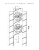 Apparatus And Method For Forming A Container Having A Receptacle And An     Integral Cap And Product Formed Thereby diagram and image