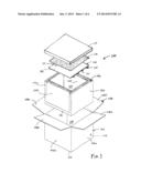 INSULATED CONTAINER SYSTEM FOR MAINTAINING A CONTROLLED PAYLOAD     TEMPERATURE diagram and image