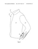 Article Of Apparel Incorporating A Covered Electronic Device diagram and image