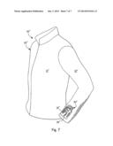 Article Of Apparel Incorporating A Covered Electronic Device diagram and image