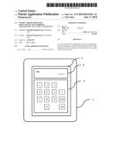 SMART CARD READER WITH SPACE-SAVING AND COMBINED USER-SPECIFIC DATA INPUT     AND OUTPUT diagram and image