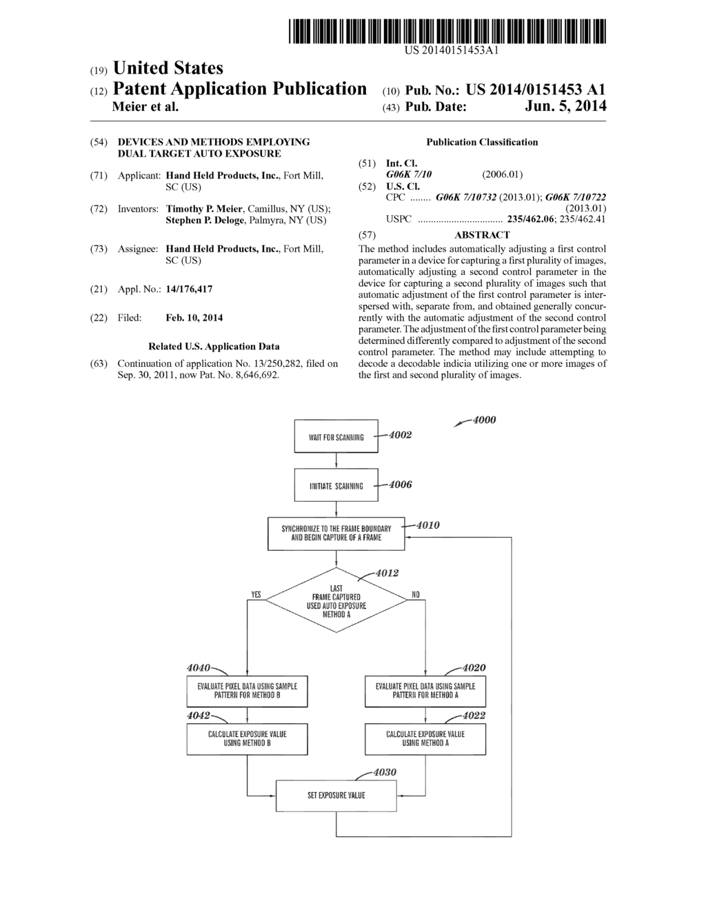 Devices and Methods Employing Dual Target Auto Exposure - diagram, schematic, and image 01