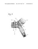 SPRAYING DEVICE WITH INTERCHANGEABLE CARTRIDGE diagram and image