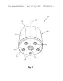 HAND TIGHTENED SHOWERHEAD diagram and image