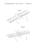 SECTION OF CABLE TRAY diagram and image