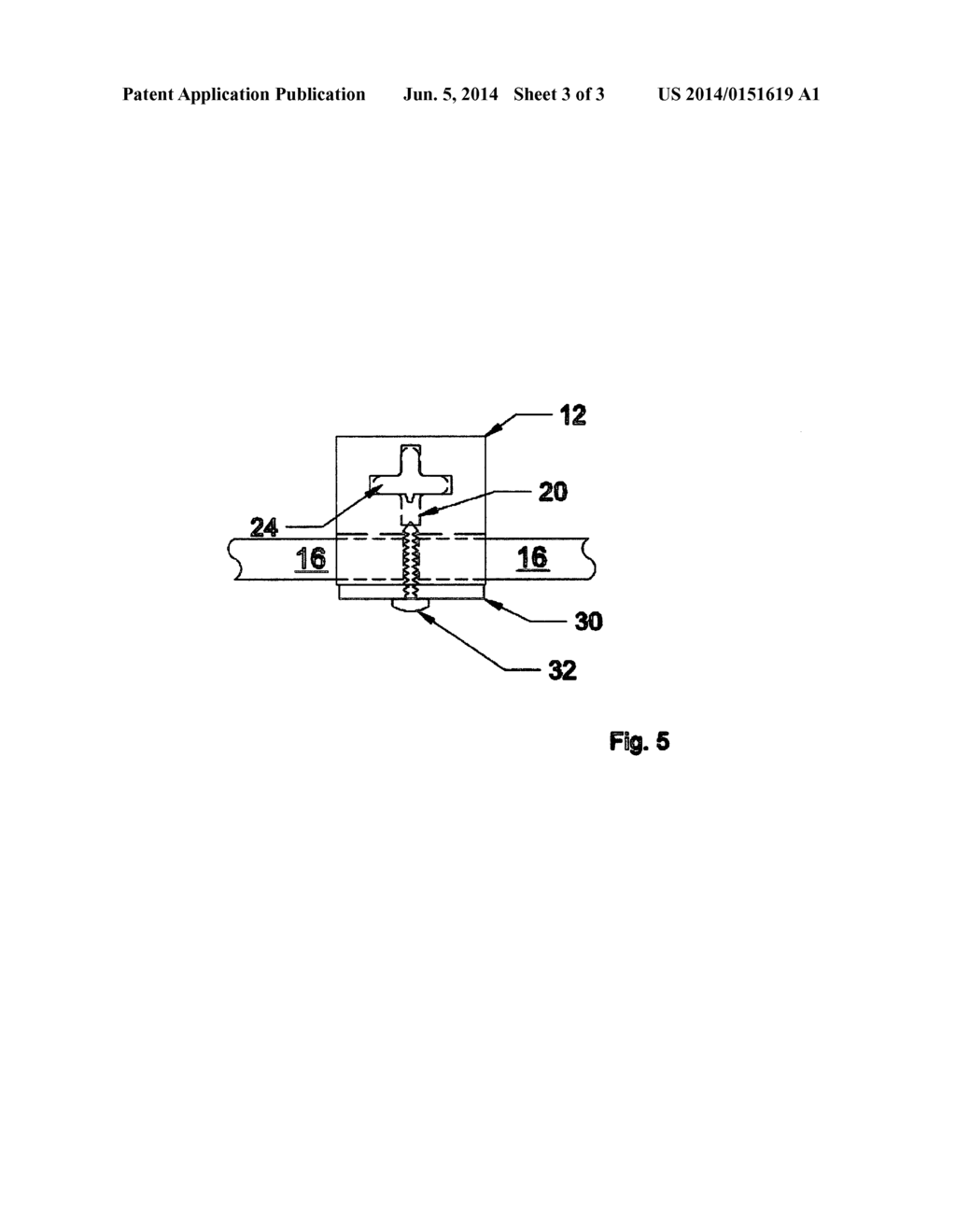 STEEL SUPPORTED POLYMERIC FENCE POST - diagram, schematic, and image 04