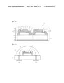 LIGHT EMITTING DIODE CHIP HAVING WAVELENGTH CONVERTING LAYER AND METHOD OF     FABRICATING THE SAME, AND PACKAGE HAVING THE LIGHT EMITTING DIODE CHIP     AND METHOD OF FABRICATING THE SAME diagram and image