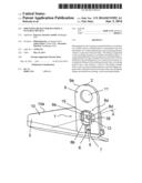 MOUNTING DEVICE FOR SECURING A SEAT BELT BUCKLE diagram and image