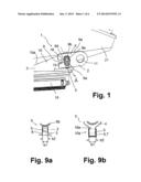 MOUNTING DEVICE FOR SECURING A SEAT BELT BUCKLE diagram and image