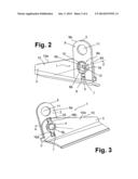 MOUNTING DEVICE FOR SECURING A SEAT BELT BUCKLE diagram and image
