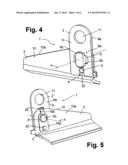 MOUNTING DEVICE FOR SECURING A SEAT BELT BUCKLE diagram and image