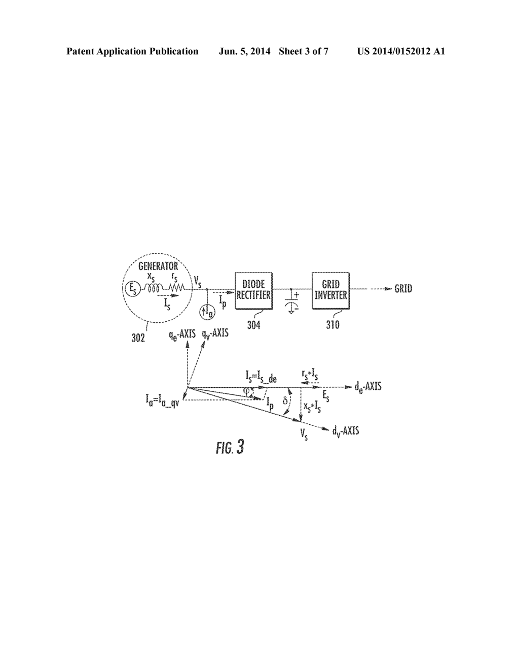 SYSTEMS AND METHODS FOR UTILIZING AN ACTIVE COMPENSATOR TO AUGMENT A DIODE     RECTIFIER - diagram, schematic, and image 04