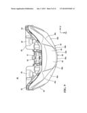 VEHICLE BODY FRONT STRUCTURE OF SADDLE-TYPE VEHICLE diagram and image