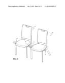 GANGING DEVICE FOR CHAIR diagram and image