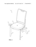 GANGING DEVICE FOR CHAIR diagram and image