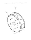 STATOR FOR BRUSHLESS EXTERNAL-ROTOR MOTOR AND METHOD OF MANUFACTURING     THEREOF diagram and image